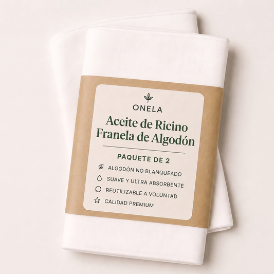 Compresas ONELA de algodón orgánico (x2) – Ten siempre una faja limpia